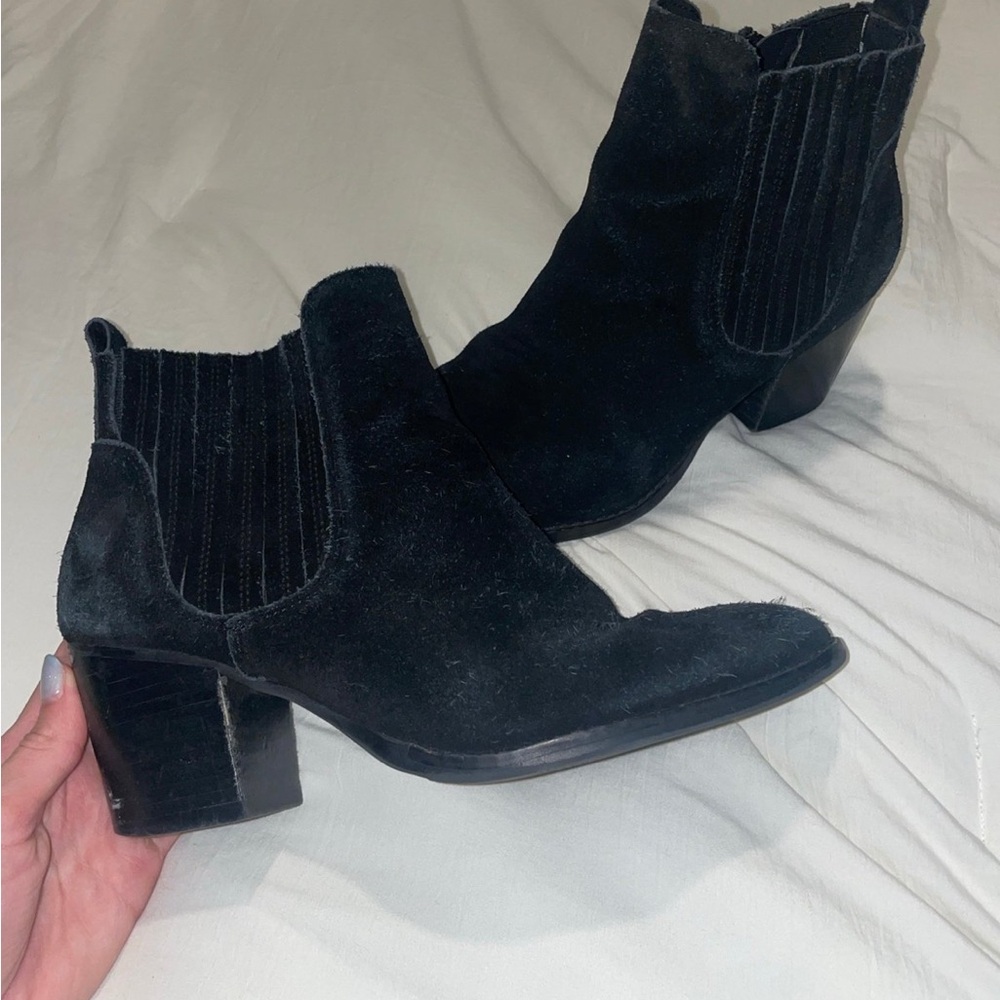 Ankle Black Booties - Size 9.5
